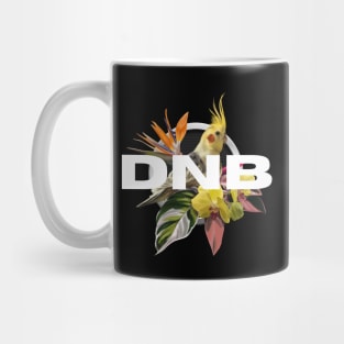 DNB - Tropical Cockatiel Bass Bird Mug